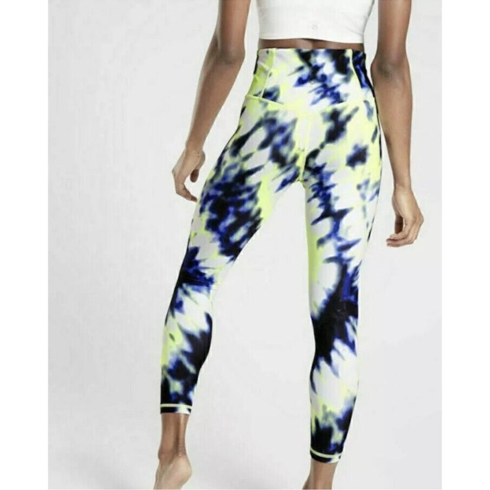 Athleta Elation Tie-Dye 7/8 Tight Athletic Leggings S